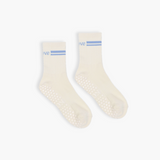 Ocean Blue - Vintage Kollektion Grip Socke