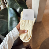 Butter Yellow - Les Basics Grip Socks