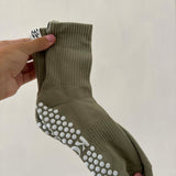 Olive - Les Basics Grip Socken
