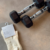 Butter Yellow - Les Basics Grip Socks