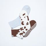 Cow Print - Grip Socks