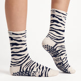 Zebra - Grip Socks