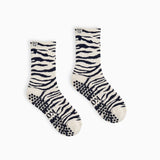 Zebra - Grip Socks